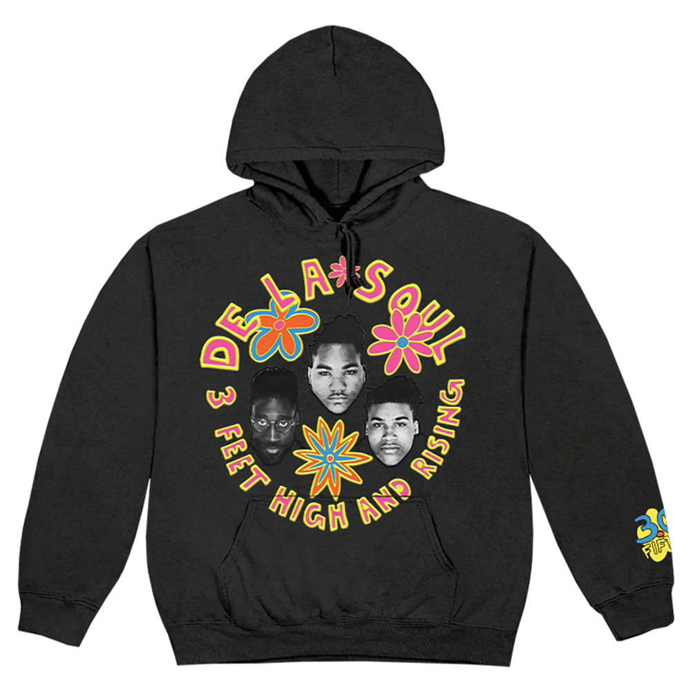 De La Soul - 3 Feet High and Rising Black Hoodie