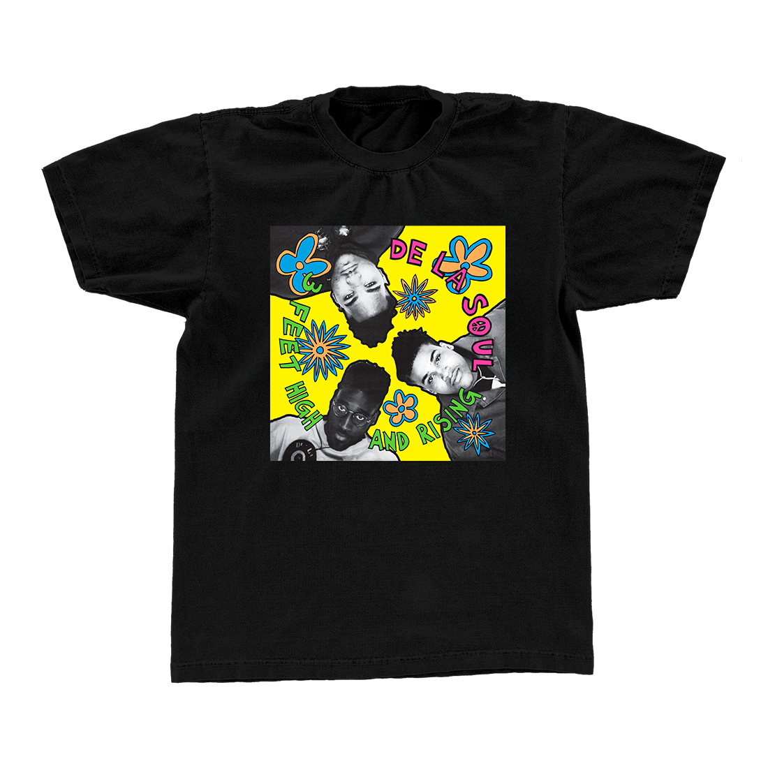 De La Soul - 3 Feet High Album Cover T-Shirt