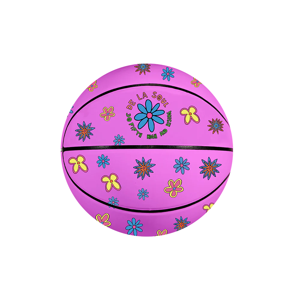 De La Soul - 3 Feet High and Rising Pink Floral Basketball