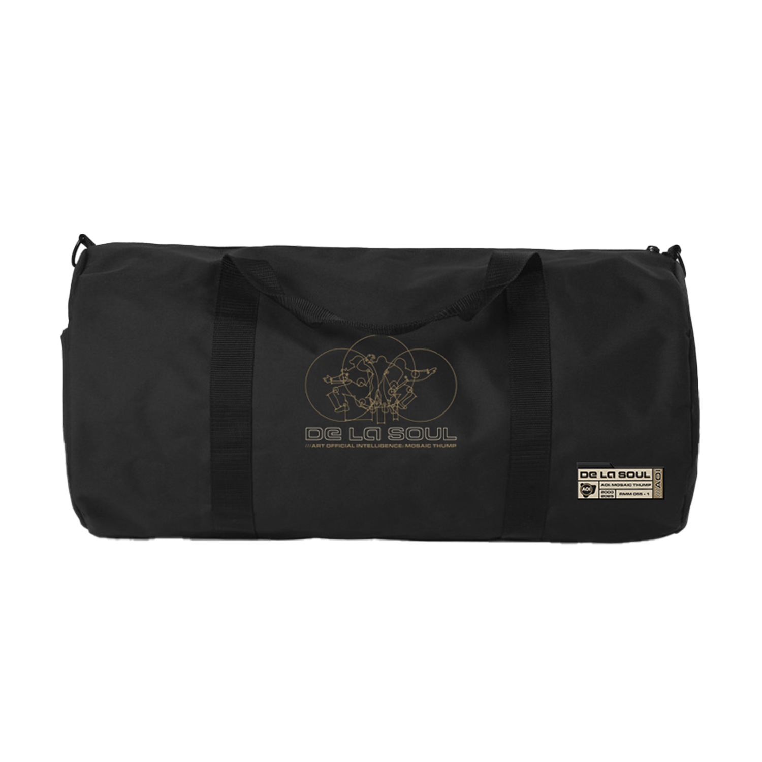 De La Soul - AOI: Mosaic Thump 25th Anniversary Black Duffle Bag