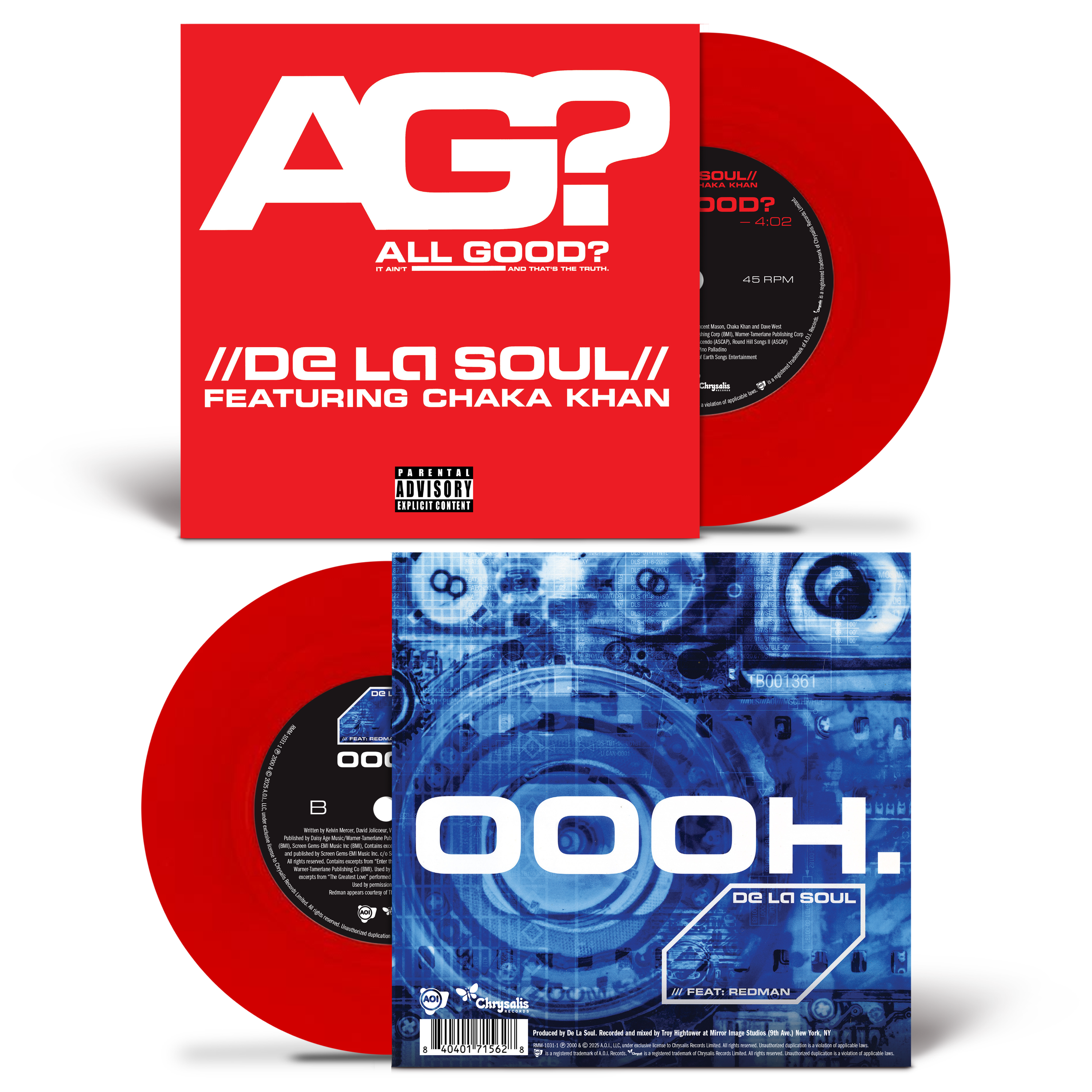De La Soul - All Good?/Oooh. - 7"