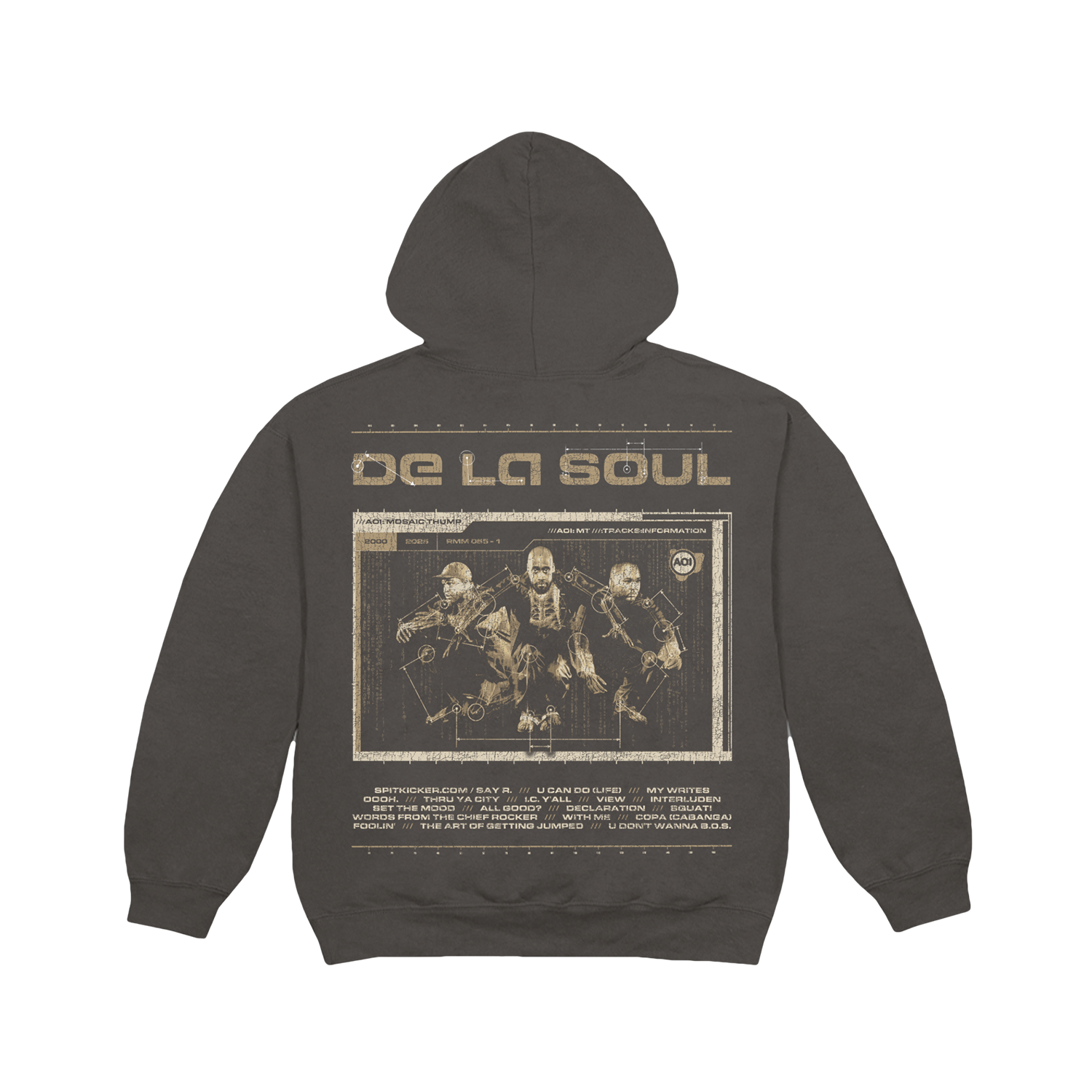 De La Soul - AOI: Mosaic Thump 25th Anniversary Hoodie