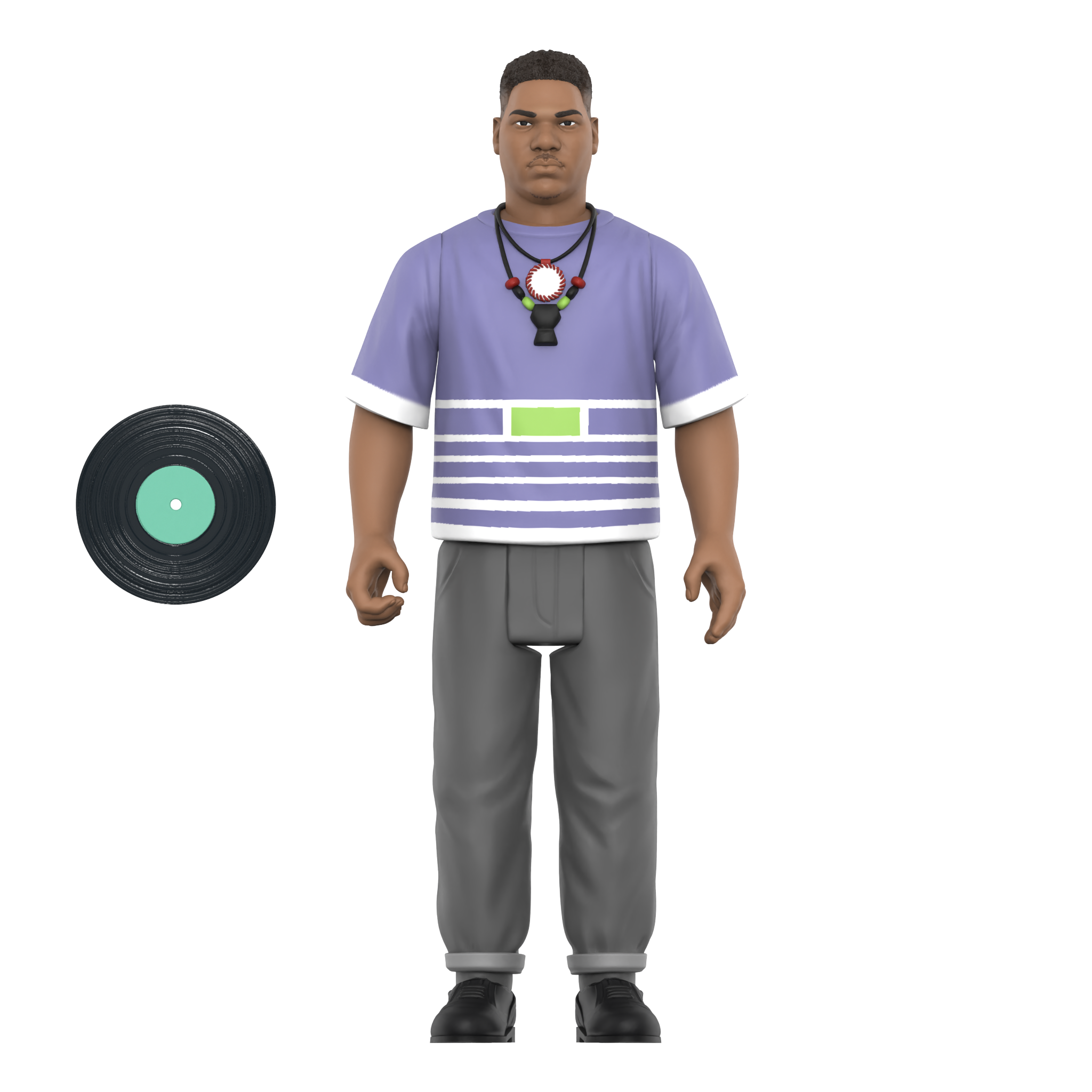 De La Soul - Super7 x De La Soul: Vincent "Maseo" Mason ReAction Figure
