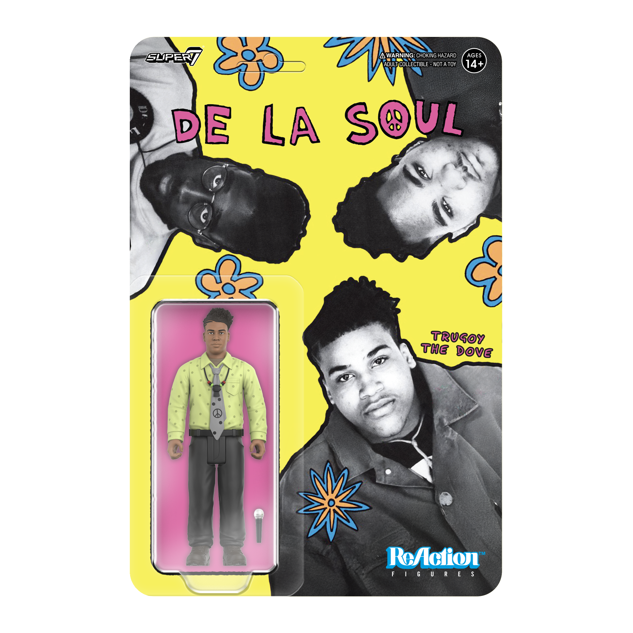 De La Soul - Super7 x De La Soul: David "Trugoy the Dove" Jolicoeur ReAction Figure