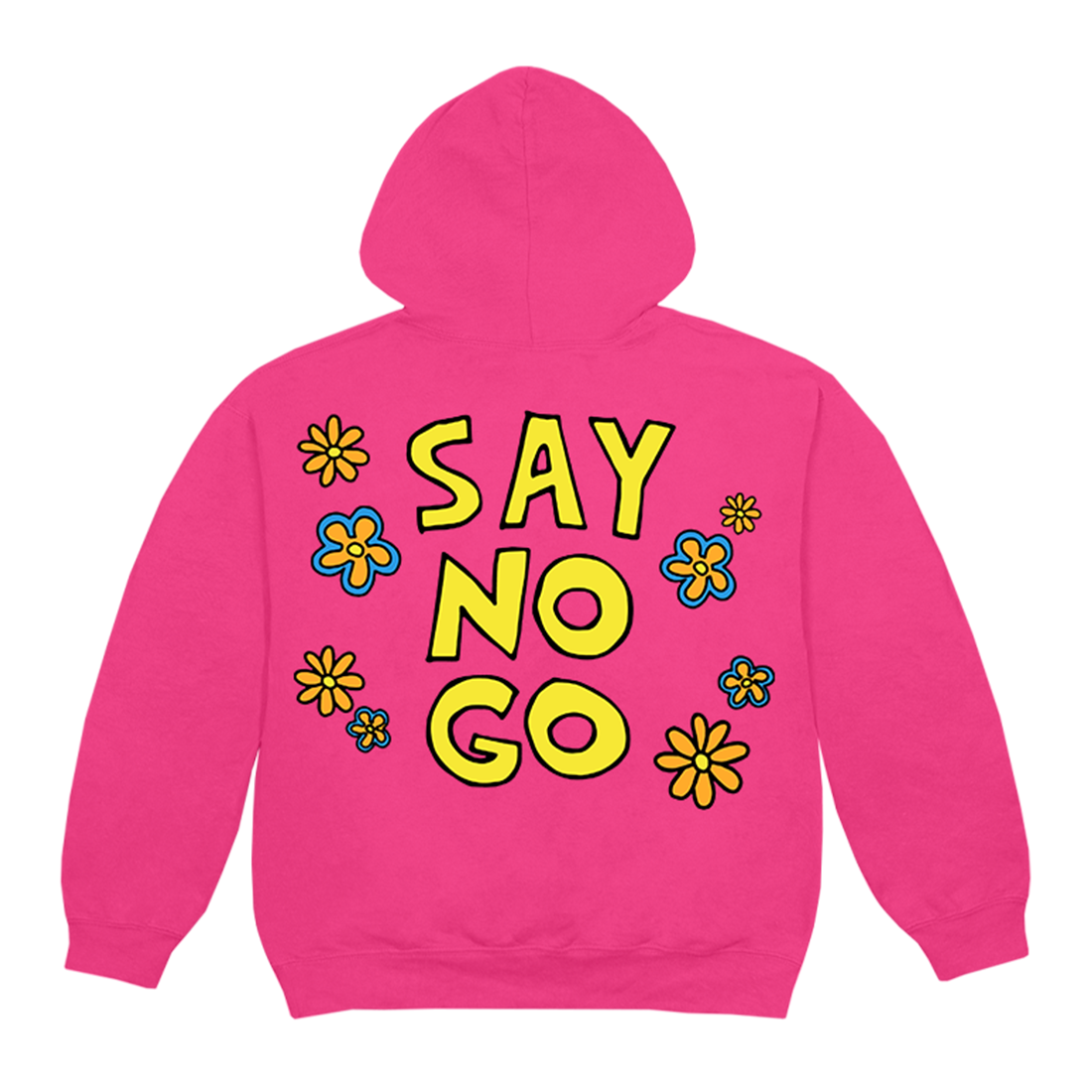 De La Soul - Say No Go Pink Hoodie
